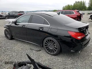 2014 Mercedes-Benz CLA 250 with VIN WDDSJ4EB2EN127758, listed as a Copart auction lot 62416755 with 93,055 mi miles and Salvage title. Bid and sale history available at DreamBid. Image 2.