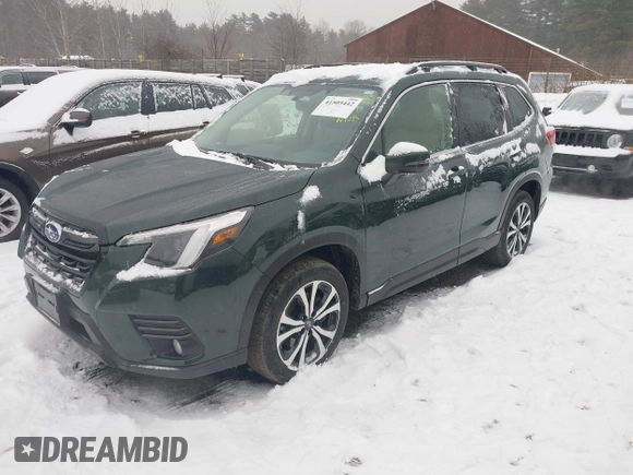 2022 Subaru Forester Limited with VIN JF2SKAPC8NH511040, listed as a IAAI auction lot 41505442 with 15,663 mi miles. Bid and sale history available at carsss.com. Image 18.