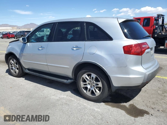 2007 Acura MDX Tech Pkg with VIN 2HNYD283X7H516450, listed as a Copart auction lot 51173505 with 173,435 mi miles and Salvage Title. Bid and sale history available at carsss.com. Image 2.