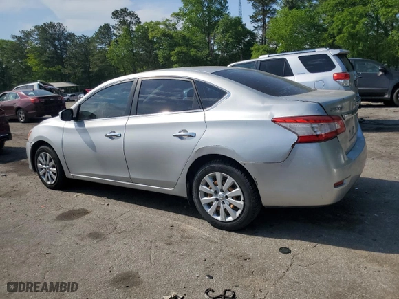 2014 Nissan Sentra S with VIN 3N1AB7AP6EL620433, listed as a Copart auction lot 53177425 with 126,931 mi miles and Salvage Title. Bid and sale history available at carsss.com. Image 2.