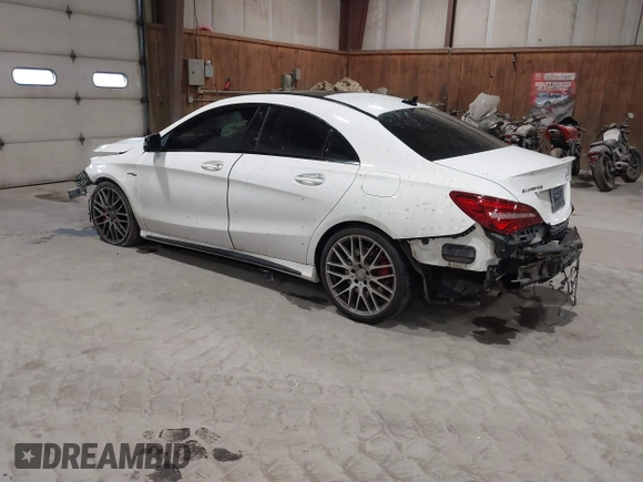 2019 Mercedes-Benz CLA 45 AMG with VIN WDDSJ5CB2KN726650, listed as a IAAI auction lot 41667085 with 74,549 mi miles and . Bid and sale history available at DreamBid. Image 3.