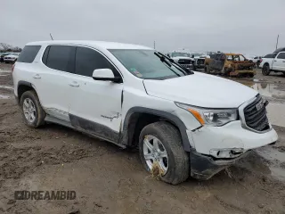 2018 GMC Acadia SLE with VIN 1GKKNKLA0JZ219651, listed as a Copart auction lot 46033945 with 140,504 mi miles and Salvage Title. Bid and sale history available at carsss.com. Image 4.