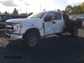 2022 Ford F-250 XL with VIN 1FT7X2B63NEG34856, listed as a Copart auction lot 70211314 with 30,919 mi miles and Salvage Title. Bid and sale history available at DreamBid. Image 1.
