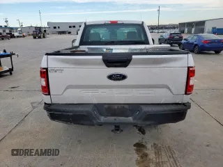 2018 Ford F-150 XL with VIN 1FTMF1CB6JKF30112, listed as a Copart auction lot 47016405 with 48,584 mi miles and Salvage Title. Bid and sale history available at carsss.com. Image 6.