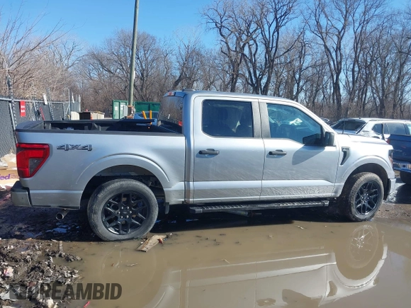 2024 Ford F-150 STX with VIN 1FTFW2L58RKD23158, listed as a IAAI auction lot 41525989 with 20,247 mi miles and . Bid and sale history available at carsss.com. Image 14.