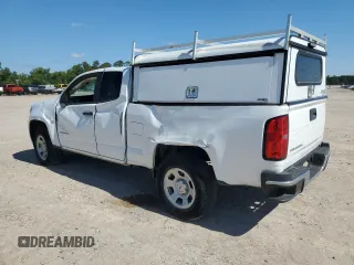 2022 Chevrolet Colorado 2WD Work Truck with VIN 1GCHSBEA2N1194574, listed as a Copart auction lot 56701075 with 34,758 mi miles and Salvage title. Bid and sale history available at DreamBid. Image 2.