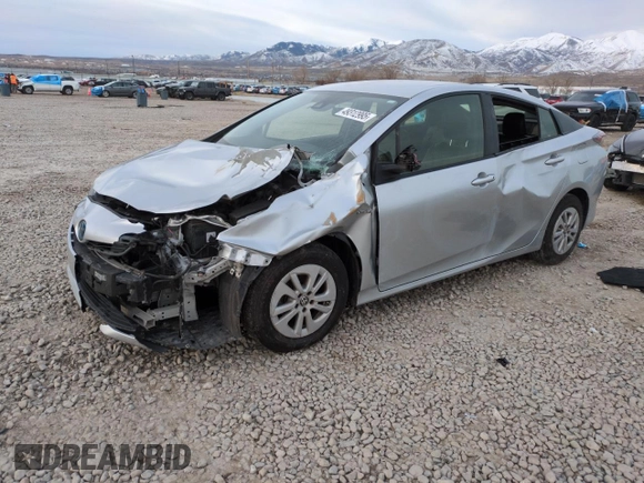 2017 Toyota Prius Two z VIN JTDKBRFUXH3579915, wystawiony jako Copart lot #49312995 z przebiegiem 117 884 mil mil oraz Szkoda całkowita • Salvage title. Historia ofert i sprzedaży dostępna na DreamBid. Obrazek 1.