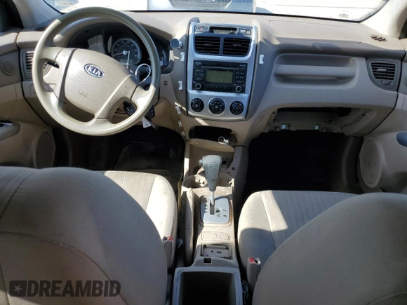 2009 Kia Sportage LX with VIN KNDJE723497584381, listed as a Copart auction lot 51685325 with 166,103 mi miles and Salvage Title. Bid and sale history available at carsss.com. Image 8.