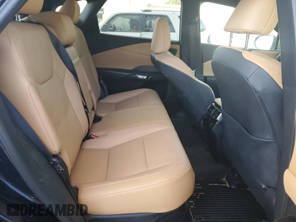 2023 Lexus RX 350h with VIN 2T2BBMCA7PC018442, listed as a Copart auction lot 54478995 with 18,784 mi miles and Salvage title. Bid and sale history available at DreamBid. Image 10.