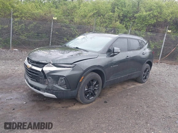 2019 Chevrolet Blazer with VIN 3GNKBGRS8KS698795, listed as a IAAI auction lot 41988081 with 104,187 mi miles and . Bid and sale history available at DreamBid. Image 2.