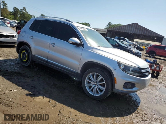2012 Volkswagen Tiguan SEL with VIN WVGAV7AX4CW606067, listed as a Copart auction lot 55853675 with 185,118 mi miles and Clean Title. Bid and sale history available at DreamBid. Image 4.