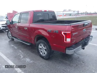 2016 Ford F-150 XLT with VIN 1FTEW1EP7GKD30796, listed as a IAAI auction lot 41213566 with Not provided miles and . Bid and sale history available at DreamBid. Image 3.