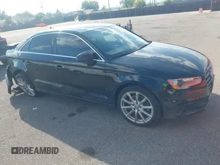 2016 Audi A3 2.0T Premium Plus with VIN WAUE8GFF8G1034031, listed as a IAAI auction lot 40441558 with 47,330 mi miles. Bid and sale history available at carsss.com. Image 1.