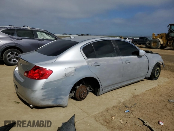 2009 Infiniti G37 Journey with VIN JNKCV61E59M306286, listed as a Copart auction lot 54976105 with 246,013 mi miles and Salvage Title. Bid and sale history available at DreamBid. Image 3.