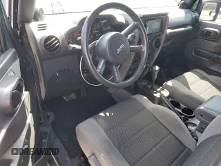 2007 Jeep Wrangler X with VIN 1J4FA24117L170294, listed as a Copart auction lot 64806715 with 132,130 mi miles and Salvage title. Bid and sale history available at DreamBid. Image 8.