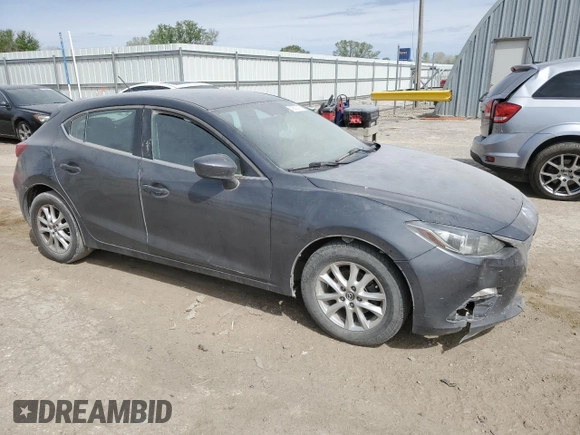 2016 Mazda 3 i Sport with VIN 3MZBM1K76GM317234, listed as a Copart auction lot 52880215 with 190,633 mi miles and Clean Title. Bid and sale history available at DreamBid. Image 4.