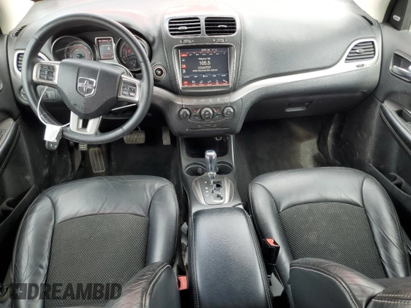 2015 Dodge Journey Crossroad with VIN 3C4PDDGG3FT740635, listed as a Copart auction lot 57762665 with 140,075 mi miles and Salvage title. Bid and sale history available at DreamBid. Image 8.