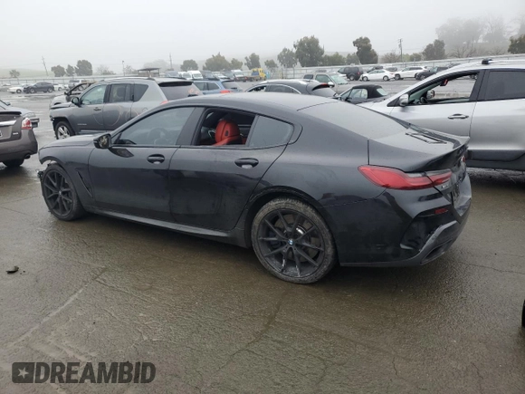 2022 BMW 8 Series M850i with VIN WBAGV8C0XNCH63529, listed as a Copart auction lot 86139494 with 78,710 mi miles and Salvage title. Bid and sale history available at DreamBid. Image 2.