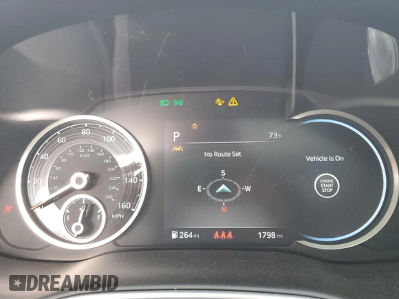 2024 Genesis GV80 with VIN KMUHBDSB4RU181528, listed as a Copart auction lot 53854995 with 1,798 mi miles and Salvage Title. Bid and sale history available at DreamBid. Image 9.