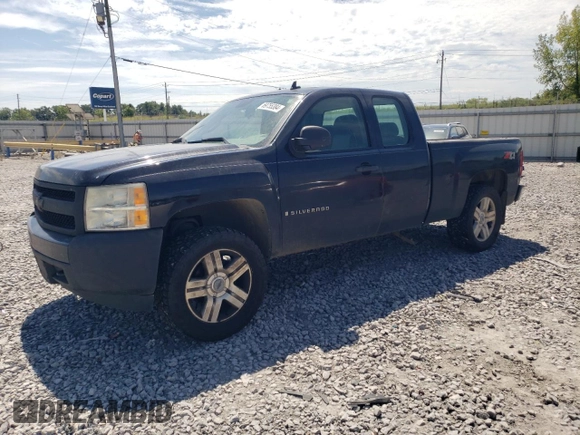 2007 Chevrolet Silverado 1500 Work Truck with VIN 2GCEK19C371693793, listed as a Copart auction lot 69755384 with 311,205 mi miles and Salvage Title. Bid and sale history available at carsss.com. Image 1.