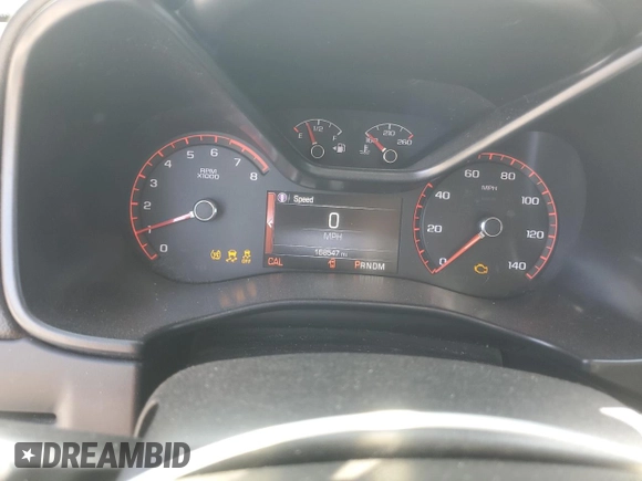 2015 GMC Canyon 4WD SLE with VIN 1GTG6BE35F1139586, listed as a Copart auction lot 48249655 with 168,547 mi miles and Salvage Title. Bid and sale history available at carsss.com. Image 9.