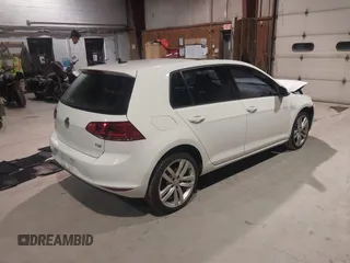 2017 Volkswagen Golf S with VIN 3VW217AU1HM040979, listed as a IAAI auction lot 41137497 with 37,400 mi miles and . Bid and sale history available at DreamBid. Image 4.