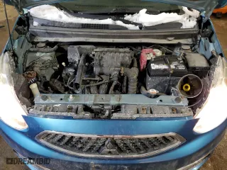 2017 Mitsubishi Mirage ES with VIN ML32A3HJ2HH007035, listed as a Copart auction lot 44550065 with 141,506 mi miles and Salvage Title. Bid and sale history available at carsss.com. Image 13.