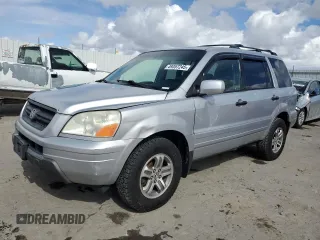 2003 Honda Pilot EX with VIN 2HKYF18533H512723, listed as a Copart auction lot 49357245 with 210,561 mi miles and Salvage Title. Bid and sale history available at DreamBid. Image 1.