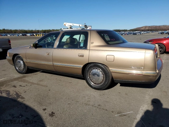 1998 Cadillac DeVille DHS with VIN 1G6KE54Y5WU711754, listed as a Copart auction lot 80521654 with 59,044 mi miles and Clean Title. Bid and sale history available at carsss.com. Image 2.