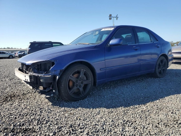 2002 Lexus IS 300 with VIN JTHBD192020063169, listed as a Copart auction lot 76373254 with 0 mi miles and Non Repairable. Bid and sale history available at carsss.com. Image 1.