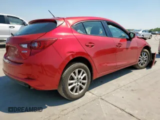 2018 Mazda 3 Sport with VIN 3MZBN1K73JM202577, listed as a Copart auction lot 52208665 with 134,207 mi miles and Salvage Title. Bid and sale history available at DreamBid. Image 3.