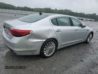 2015 Kia K900 Luxury z VIN KNALW4D45F6018822, wystawiony jako Copart lot #58448055 z przebiegiem 146 893 mil mil oraz Czysty tytuł • Clean title. Historia ofert i sprzedaży dostępna na DreamBid. Obrazek 3.