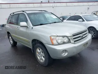 2003 Toyota Highlander z VIN JTEHF21A230100962, wystawiony jako IAAI lot #41494448 z przebiegiem 255 455 mil mil oraz . Historia ofert i sprzedaży dostępna na DreamBid. Obrazek 1.