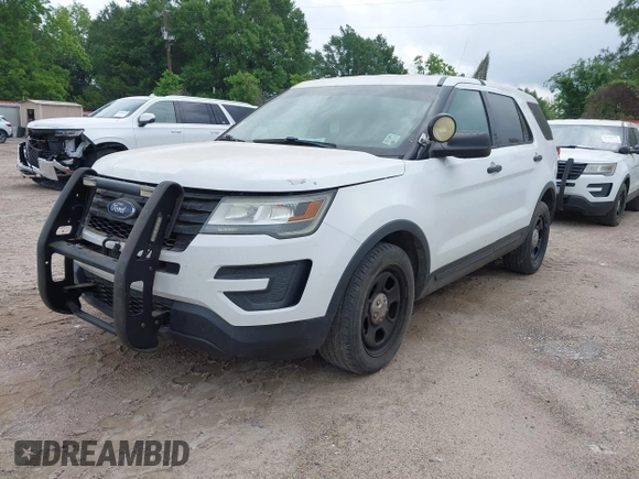 2016 Ford Police Interceptor Utility z VIN 1FM5K8AR5GGC67532, wystawiony jako IAAI lot #42183690 z przebiegiem 116 244 mil mil oraz . Historia ofert i sprzedaży dostępna na DreamBid. Obrazek 2.