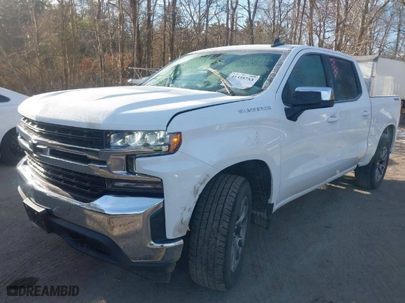 2022 Chevrolet Silverado 1500 LTD LT with VIN 1GCPYJEK8NZ140484, listed as a IAAI auction lot 41335753 with 55,261 mi miles. Bid and sale history available at carsss.com. Image 2.