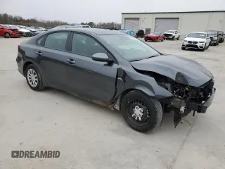 2024 Kia Forte LX with VIN 3KPF24AD5RE814985, listed as a Copart auction lot 88489505 with 18,529 mi miles and Salvage Title. Bid and sale history available at carsss.com. Image 4.