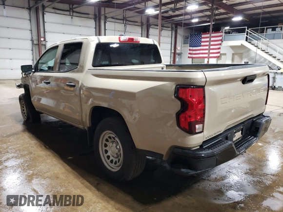 2023 Chevrolet Colorado 2WD Work Truck with VIN 1GCGSBEC5P1170656, listed as a Copart auction lot 63418815 with 13,440 mi miles and Clean title. Bid and sale history available at DreamBid. Image 2.