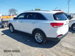 2016 Kia Sorento LX with VIN 5XYPG4A39GG106459, listed as a IAAI auction lot 41790974 with 107,994 mi miles. Bid and sale history available at carsss.com. Image 3.