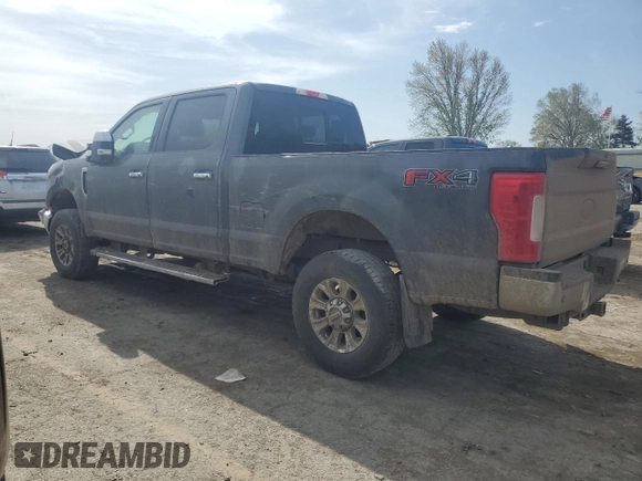 2019 Ford F-250 XL with VIN 1FT7W2B62KEC75983, listed as a Copart auction lot 52124145 with 75,100 mi miles and Salvage title. Bid and sale history available at DreamBid. Image 2.