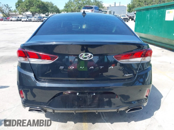 2018 Hyundai Sonata SEL with VIN 5NPE34AFXJH653446, listed as a IAAI auction lot 40011540 with 81,774 mi miles and . Bid and sale history available at DreamBid. Image 16.