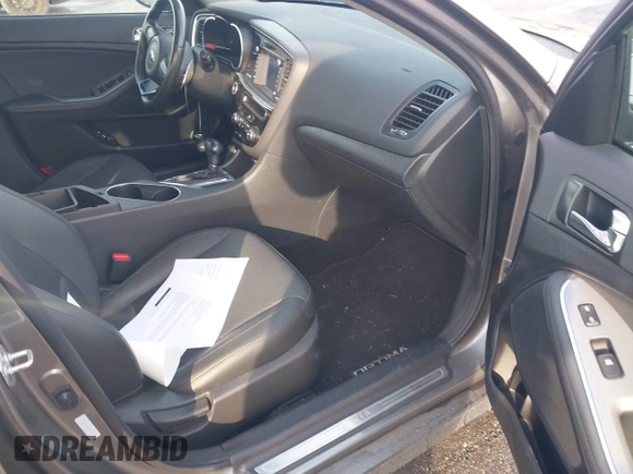 2014 Kia Optima SX Turbo with VIN 5XXGR4A64EG286133, listed as a IAAI auction lot 41489575 with 68,573 mi miles and . Bid and sale history available at DreamBid. Image 5.
