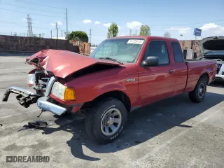 2004 Ford Ranger XL with VIN 1FTYR14U84PA38391, listed as a Copart auction lot 51733415 with 63,403 mi miles and Salvage Title. Bid and sale history available at carsss.com. Image 1.