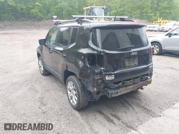 2017 Jeep Renegade Latitude with VIN ZACCJBBB3HPF65773, listed as a IAAI auction lot 42310165 with 142,698 mi miles and . Bid and sale history available at DreamBid. Image 3.