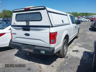 2016 Ford F-150 XL with VIN 1FTEX1CG0GFC65847, listed as a IAAI auction lot 42109907 with 184,087 mi miles and . Bid and sale history available at carsss.com. Image 4.