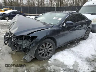 2020 Mazda 6 Sport with VIN JM1GL1UM0L1521260, listed as a Copart auction lot 87309064 with 62,143 mi miles and Salvage Title. Bid and sale history available at DreamBid. Image 1.