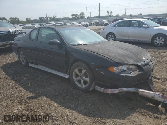 2003 Chevrolet Monte Carlo SS with VIN 2G1WX15K239315004, listed as a Copart auction lot 71044644 with 193,917 mi miles and Salvage Title. Bid and sale history available at carsss.com. Image 4.