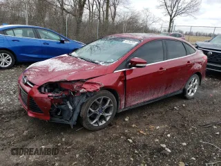 2013 Ford Focus Titanium with VIN 1FADP3J21DL168951, listed as a Copart auction lot 46794205 with 109,612 mi miles and Clean Title. Bid and sale history available at carsss.com. Image 1.