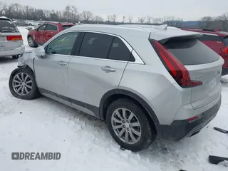 2019 Cadillac XT4 FWD Premium Luxury with VIN 1GYFZCR42KF223397, listed as a IAAI auction lot 41308551 with 20,575 mi miles. Bid and sale history available at carsss.com. Image 3.