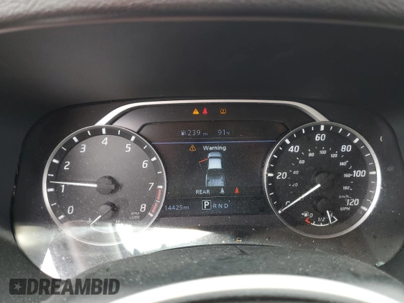 2024 Nissan Frontier S with VIN 1N6ED1CL8RN640752, listed as a Copart auction lot 62077035 with 14,425 mi miles and Salvage title. Bid and sale history available at DreamBid. Image 9.