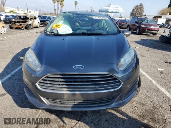 2017 Ford Fiesta SE with VIN 3FADP4EE7HM126038, listed as a Copart auction lot 42426755 with Not Provided miles and Salvage Title. Bid and sale history available at carsss.com. Image 5.